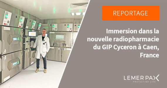 Reportage dans la radiopharmacie du GIP Cyceron